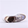 Wonders Roma Platform Mesh Trainer - Taupe Croc